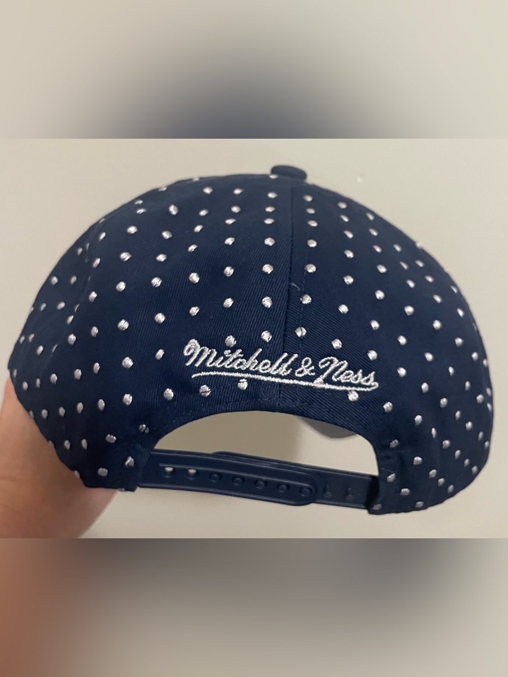 NWT Mitchell & Ness MLB Yankees Poka Dot Hat - Picture 6 of 6